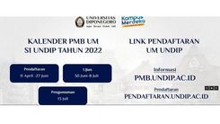 Pengumuman Um Undip Berikut Cara Cek Dan Panduan Registrasi Ulang