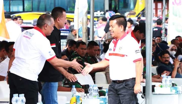 Musa Rajekshah RHS Lepas 65 Peserta Danau Toba Rally 2022 Simada News