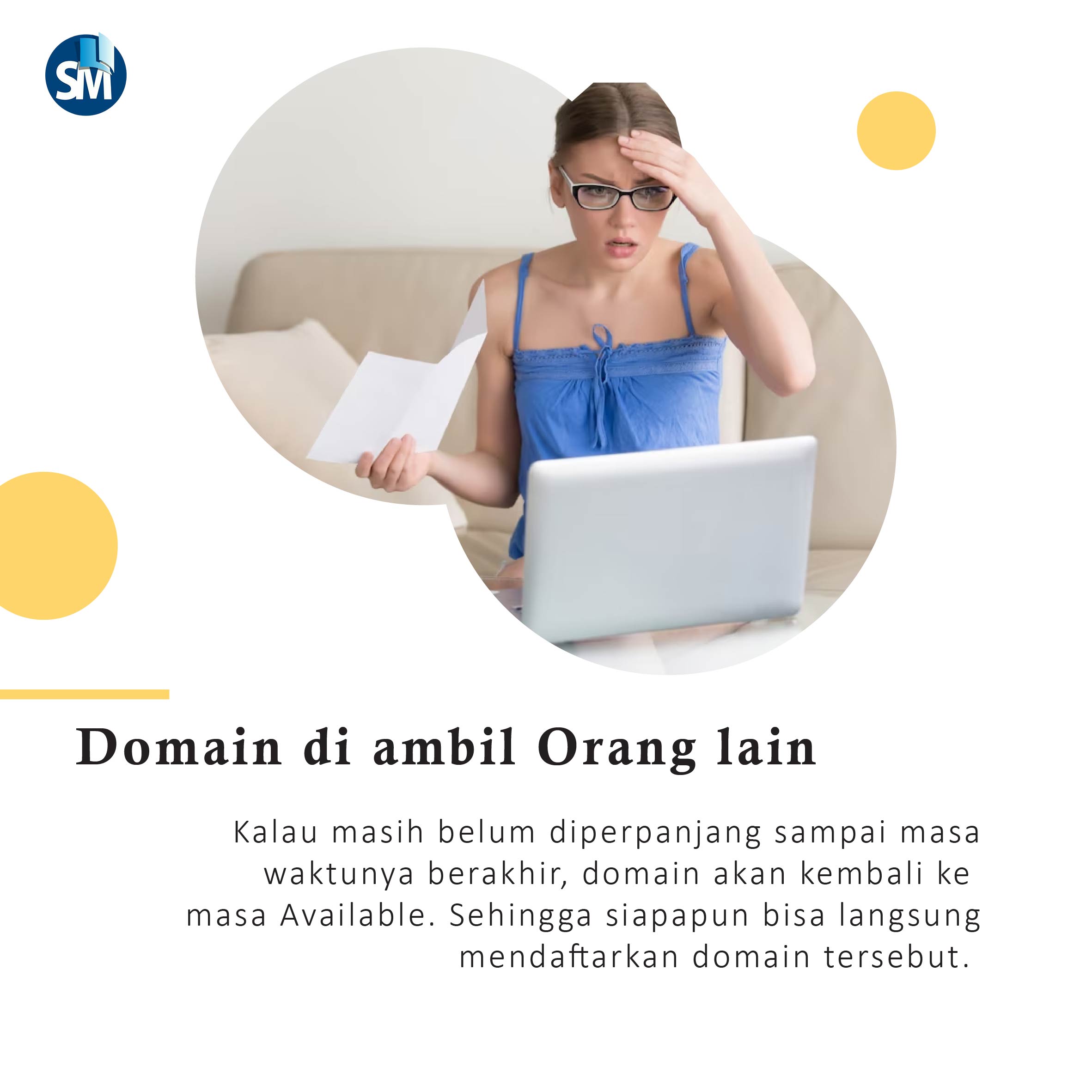 Ini Kerugian Jika Tidak Perpanjang Domain