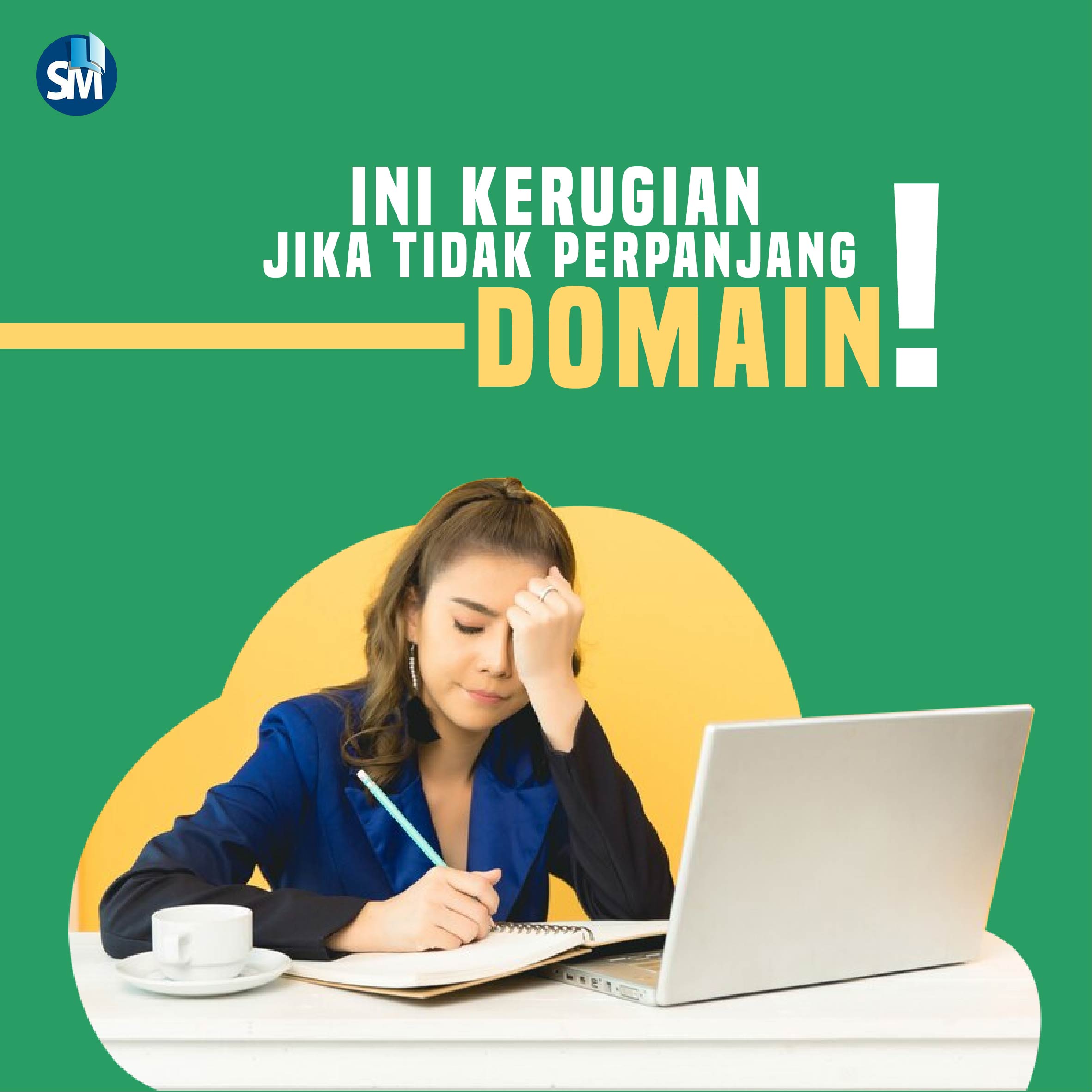 Ini Kerugian Jika Tidak Perpanjang Domain