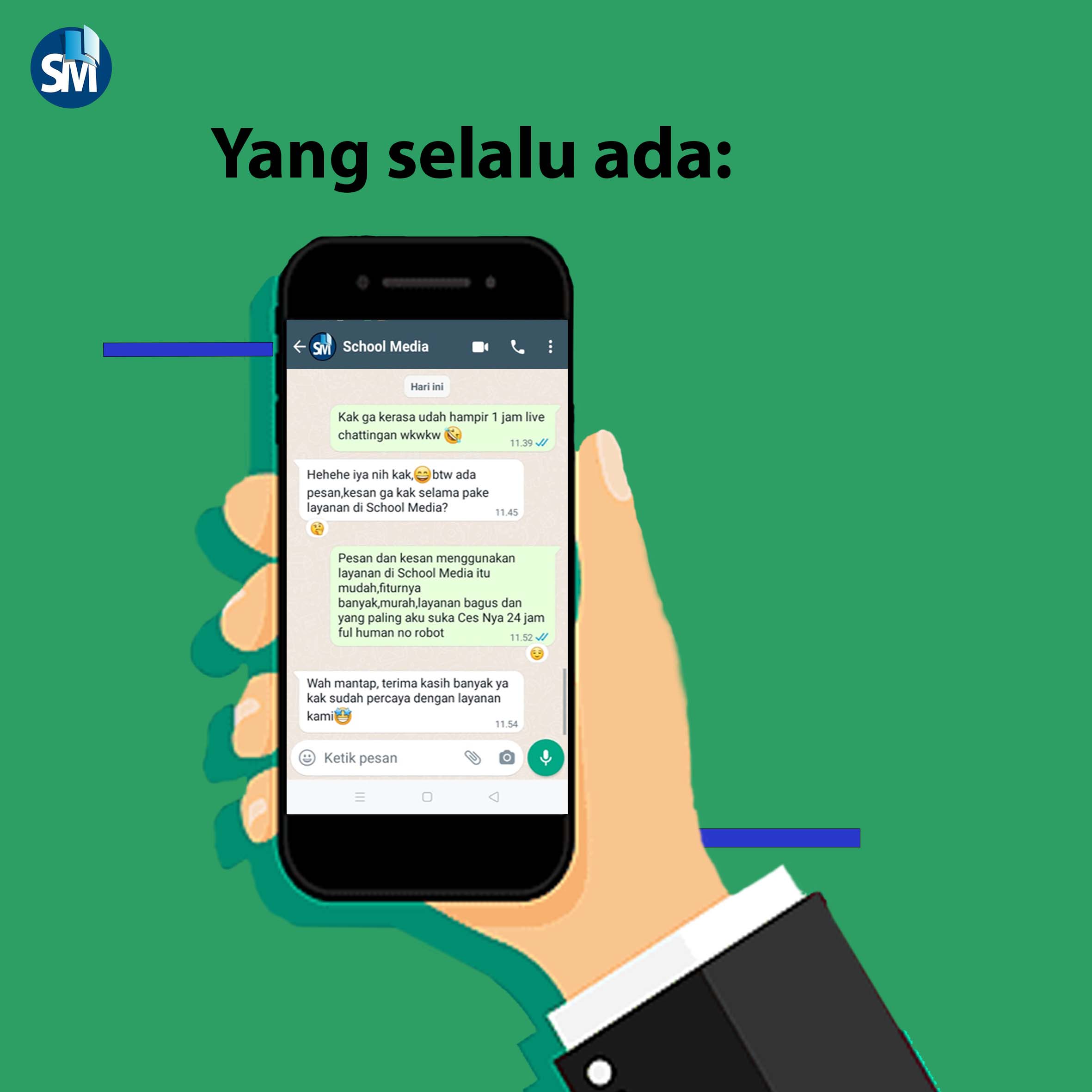 Yang setia bakal kalah sama yang selalu ada