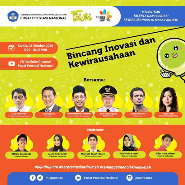 Esok, Puspresnas Gelar Bincang Inovasi Kewirausahaan 