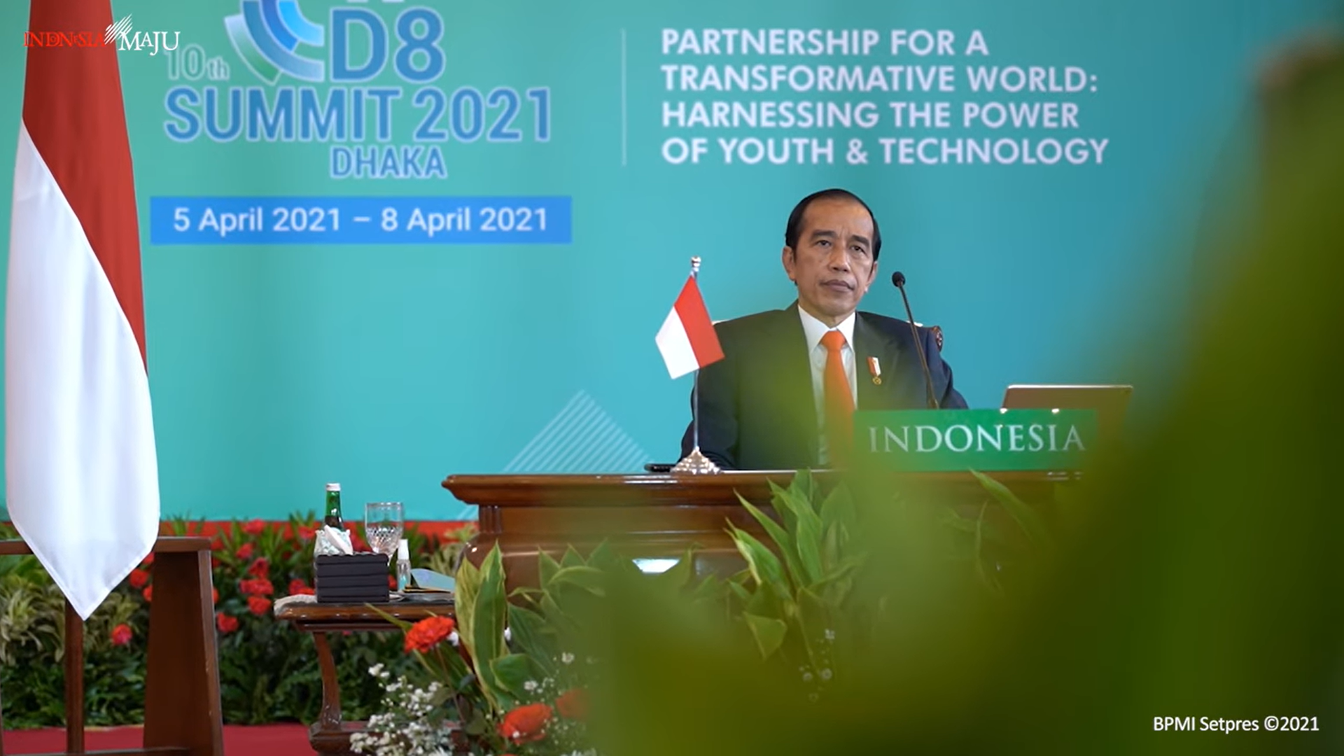 Jokowi Harap Negara D-8 Menjadi Bagian Penting Dalam Pemulihan Pandemi Covid-19