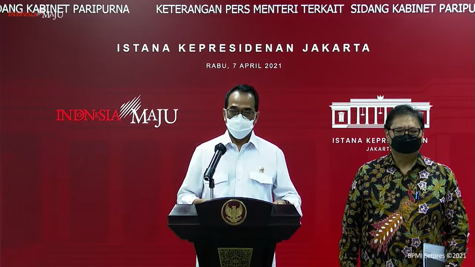 Pemerintah Kembali Tegaskan  Larang Masyarakat Tidak Melakukan Mudik