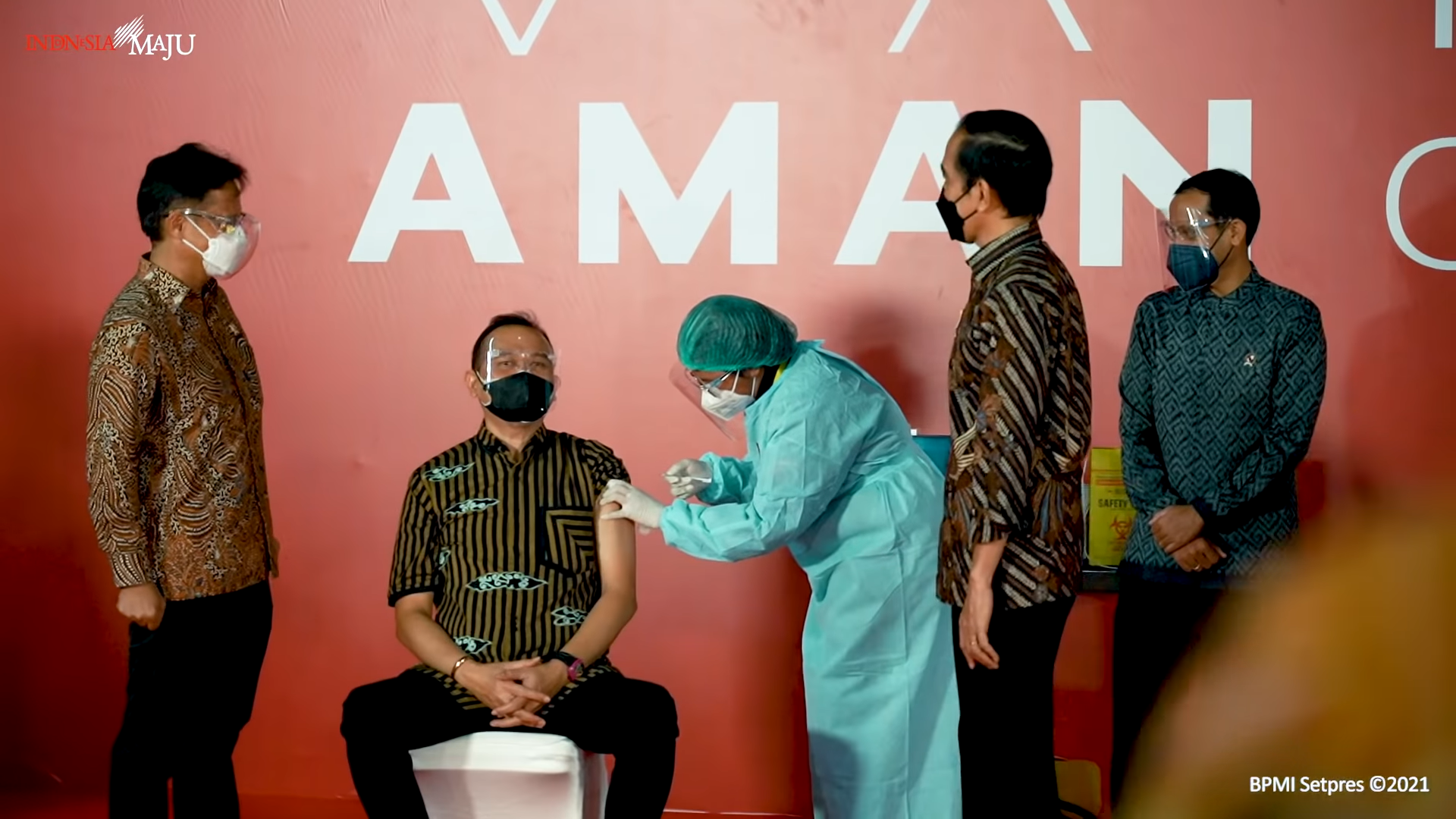 Program Vaksinasi Disambut Antusias Oleh Seniman dan Budayawan