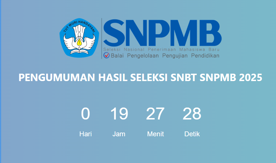 Hasil UTBK SNBT 2025 Resmi Diumumkan, 253.421 Peserta Lolos ke PTN
