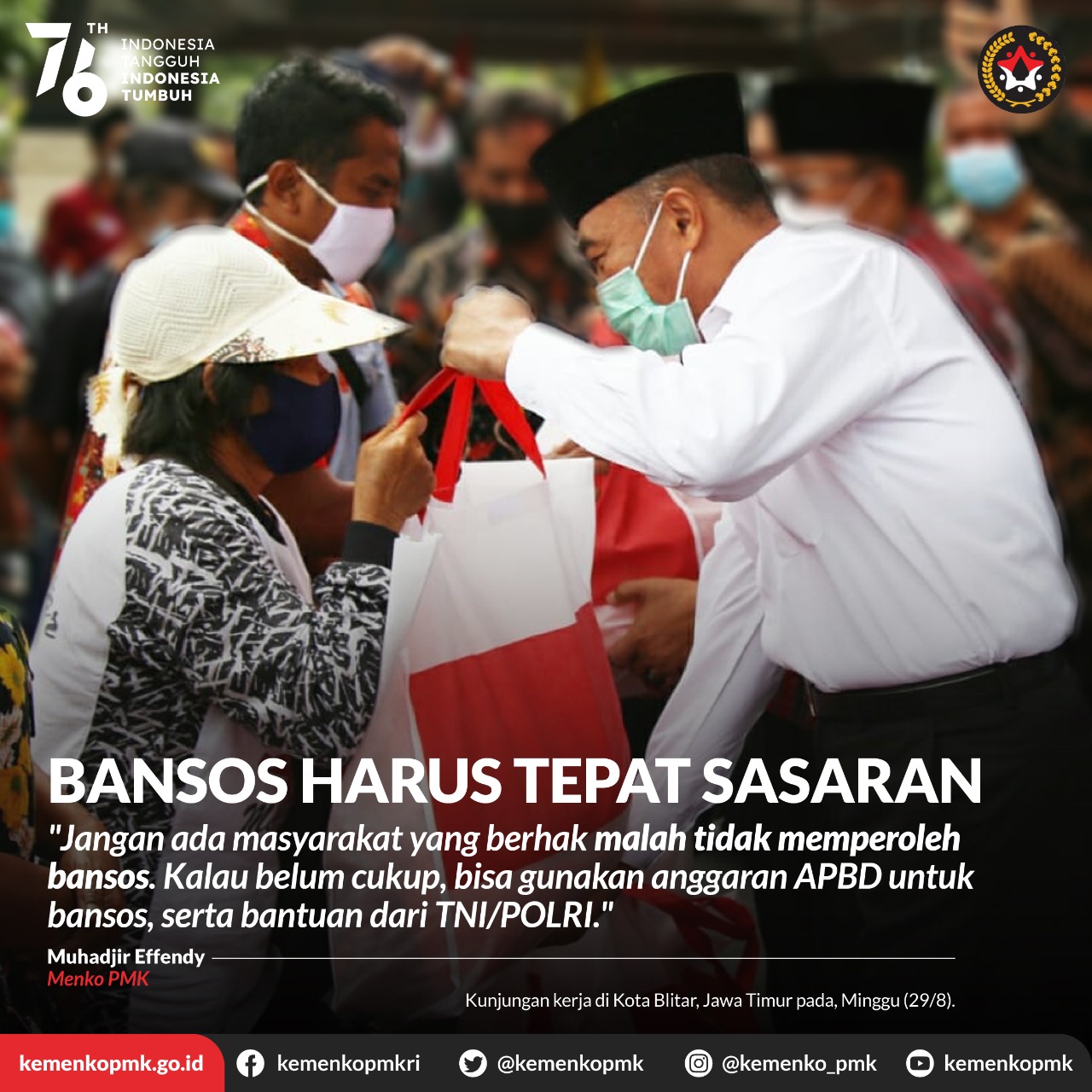 Sejumlah Masalah Dalam Mekanisme Penyaluran Bansos Perlu Diantisipasi