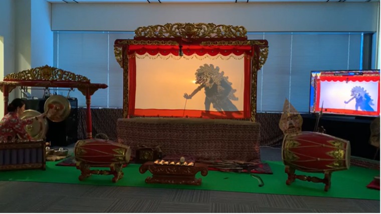 Indonesia Friendship Day Tampilkan Wayang Kulit Bahasa Jepang “Bimo Bumbu”  di Osaka