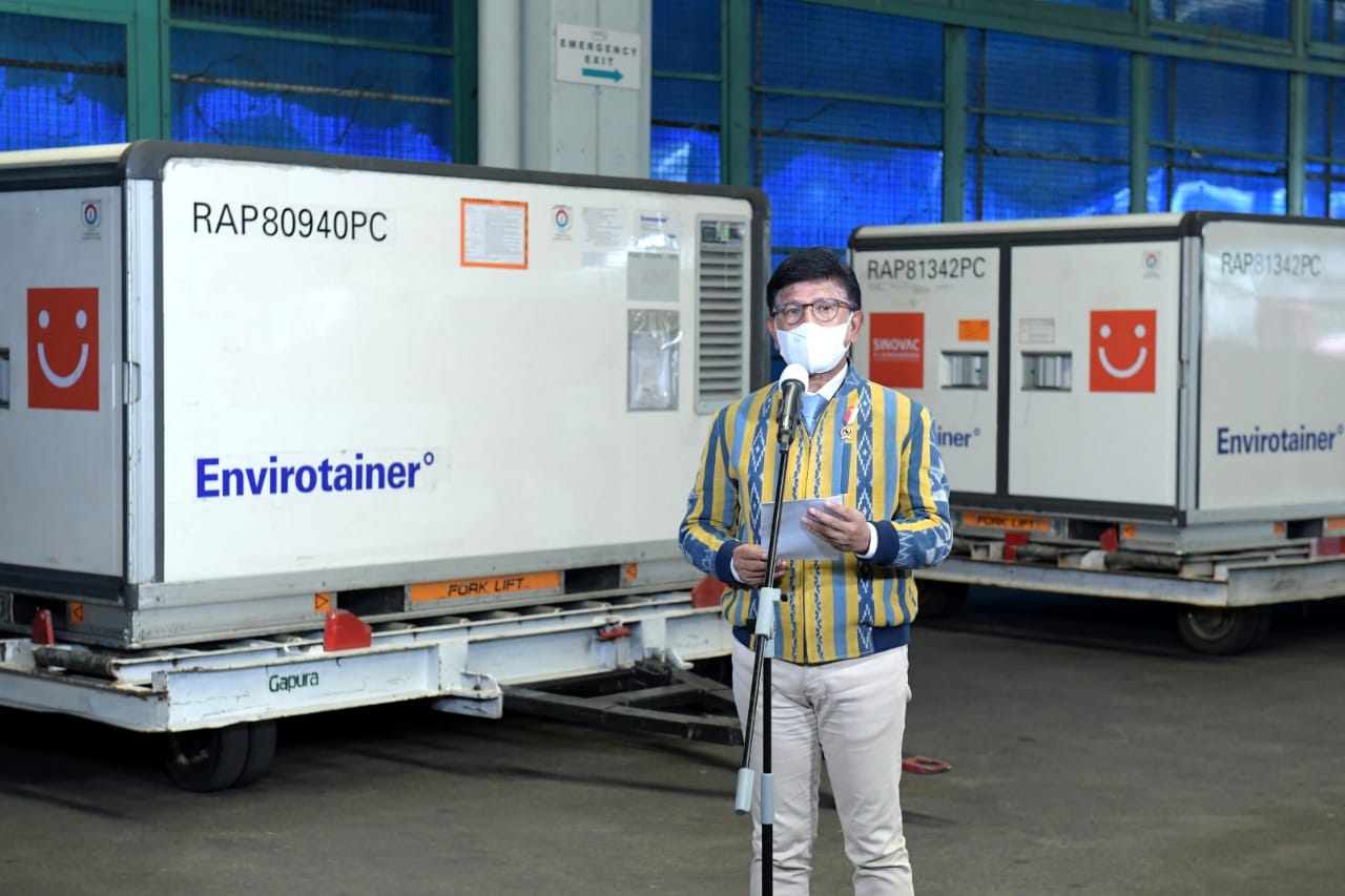 Vakisin Covid-19 Tahap 10 Tiba, Percepatan Vaksinasi Nasional Dikejar