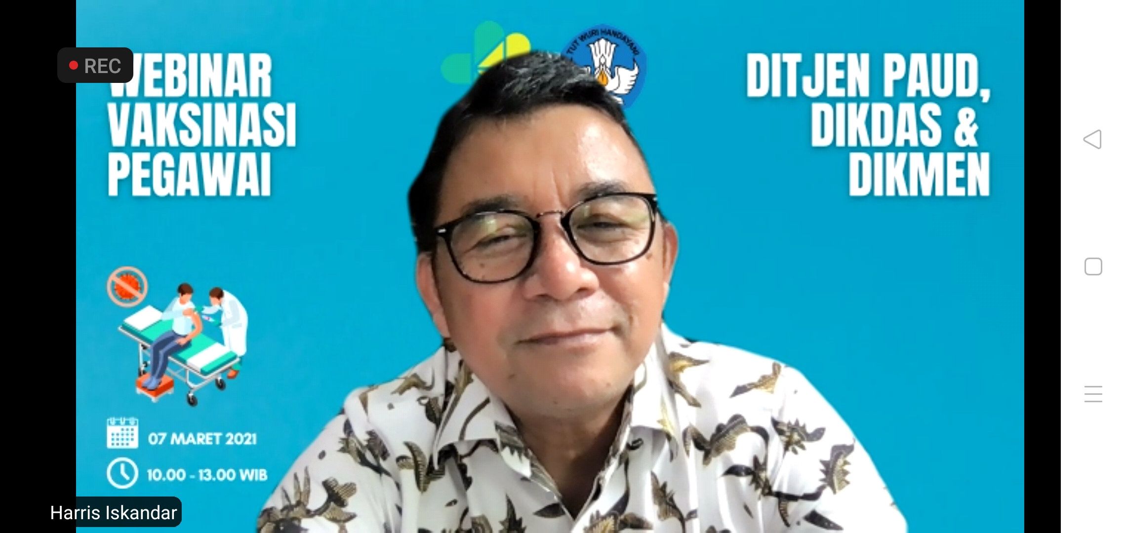 1.381 Pegawai Dirjen  PAUD Dikdasmen Divaksinasi Serentak