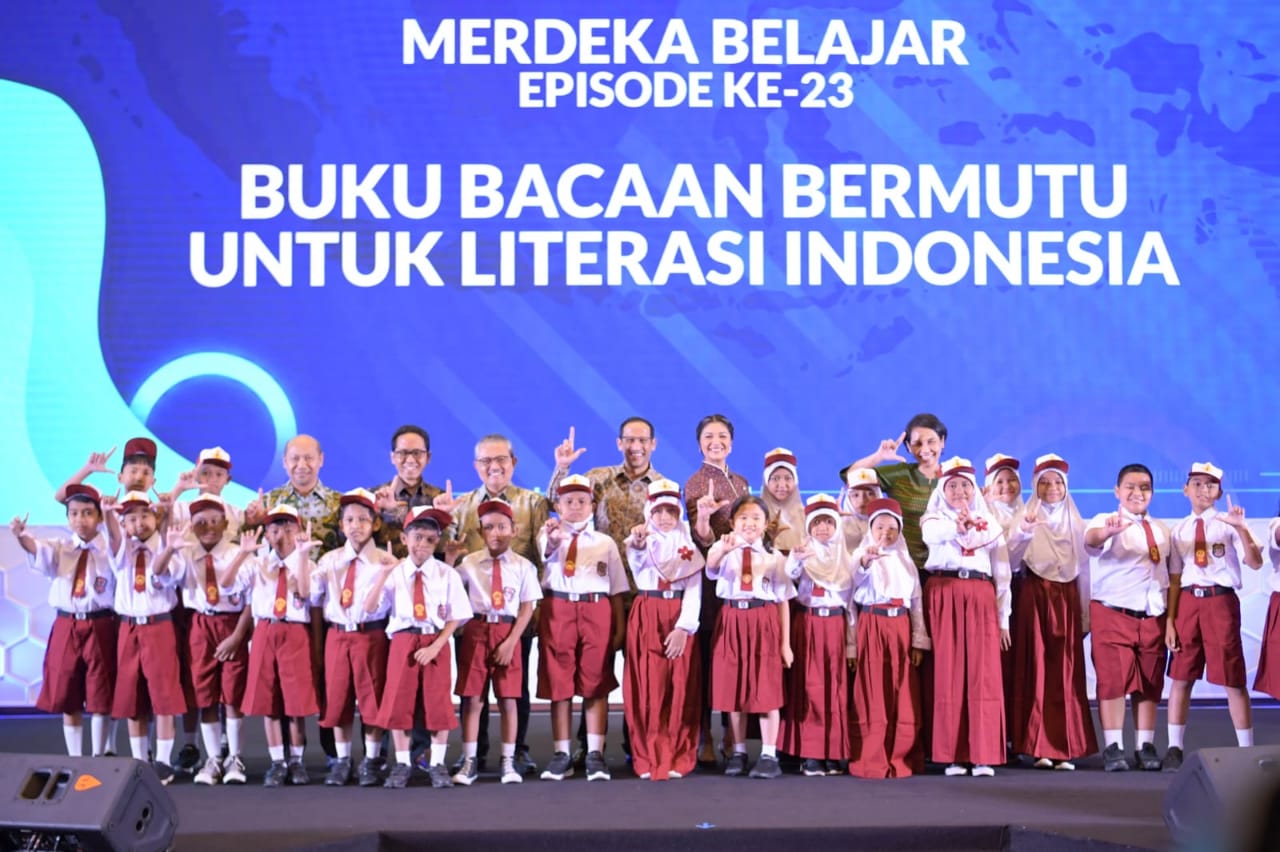 Episode Merdeka Belajar ke 23, Buku Bacaan Bermutu untuk Literasi Indonesia Diluncurkan