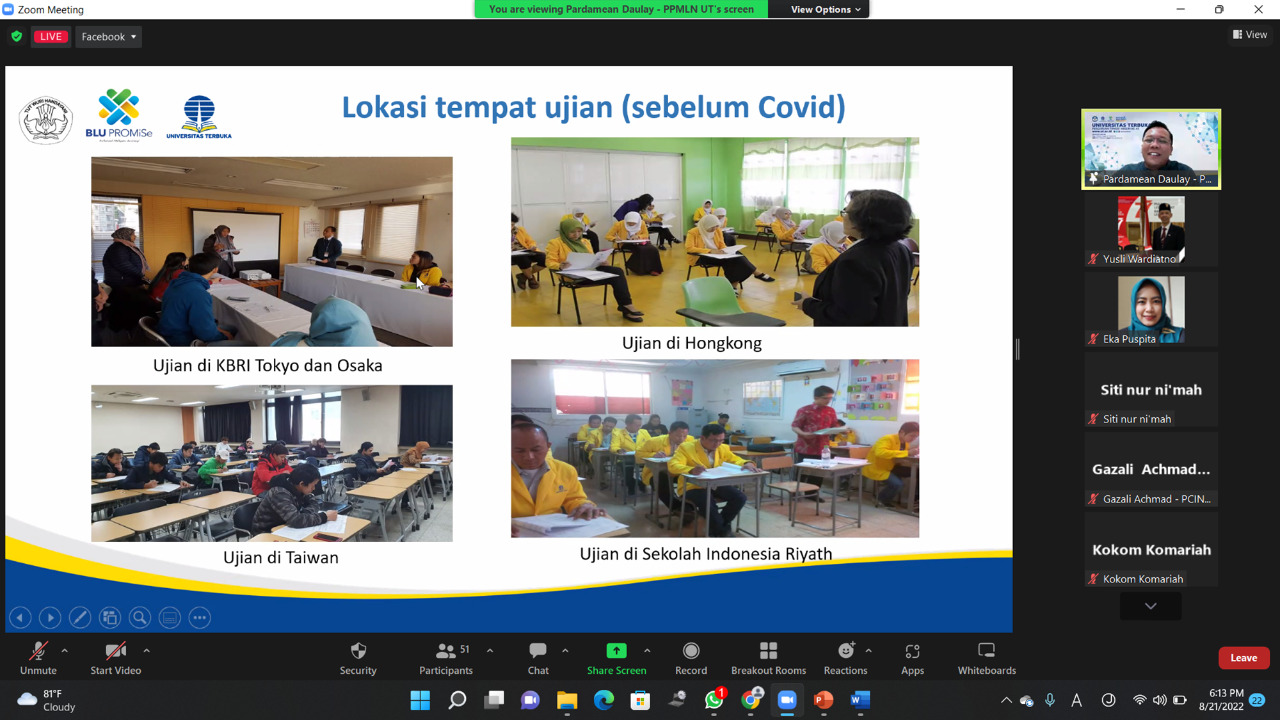 KBRI Tokyo-PCI NU Jepang Gelar Pameran Pendidikan Virtual