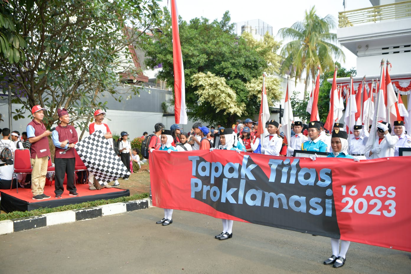 Rayakan HUT ke-78 RI, Kemendikbudristek Gelar Trapesseum 2023