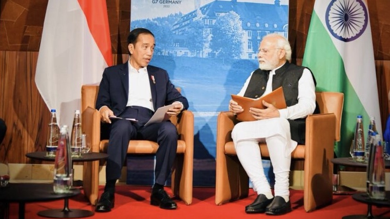 Presiden Joko Widodo Bahas Situasi Ukraina dengan Presiden Macron dan Kerjasama Pangan dengan PM India