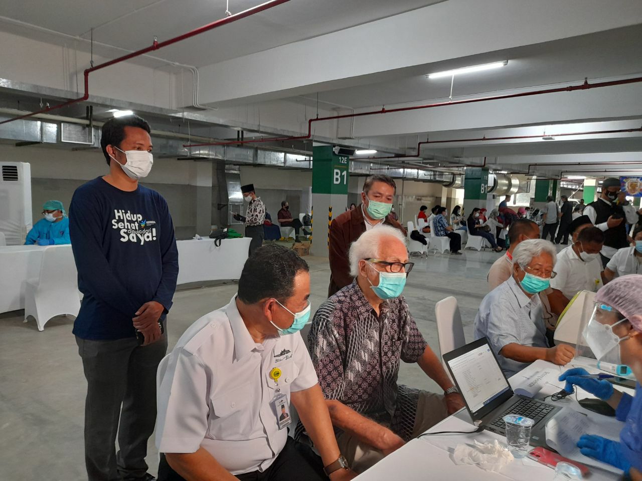 Ribuan Tokoh Lintas Agama Mulai Terima Vaksinasi Covid-19