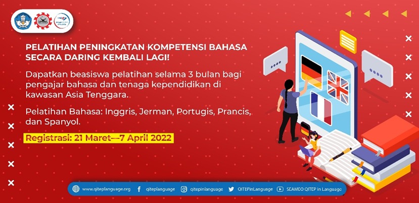 SEAQIL Buka Beasiswa Pelatihan Peningkatan Kompetensi Bahasa Tingkat Asia Tenggara