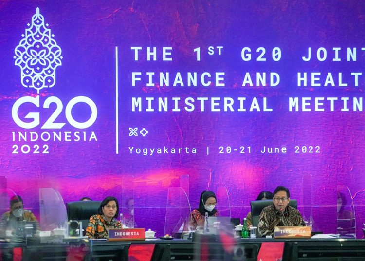 Pertemuan Menteri Keuangan dan Menteri Kesehatan G20 Sepakat Perlu Dana Perantara Untuk Pandemi