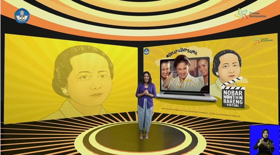 Teladani Sikap RA Kartini, Kemdikbud Gelar Nonton Bareng Film Kartini