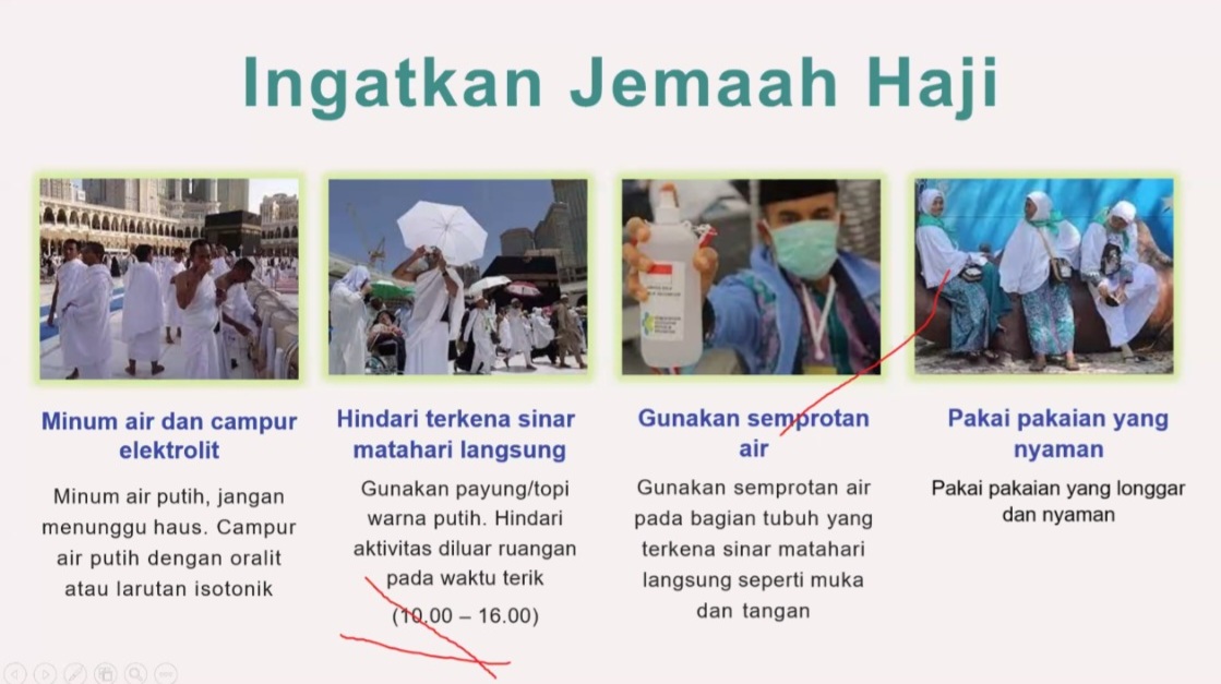 Cegah Heat Stroke pada Musim Haji: Jangan Tunggu Haus