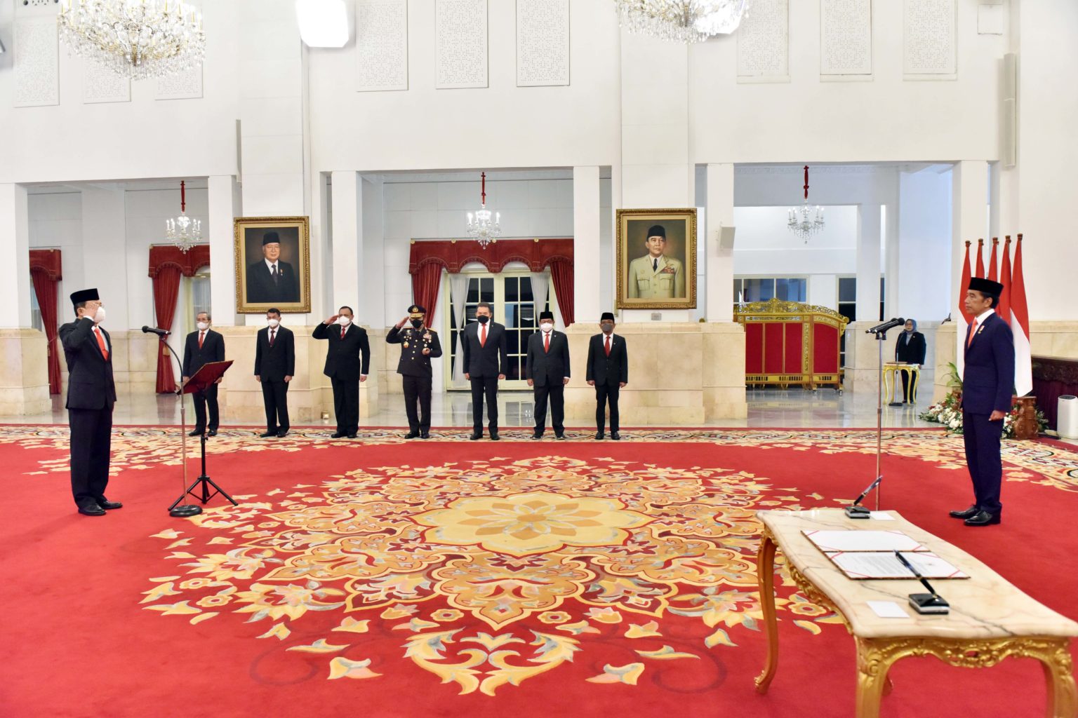 Presiden Lantik Johanis Tanak Sebagai Wakil Ketua KPK