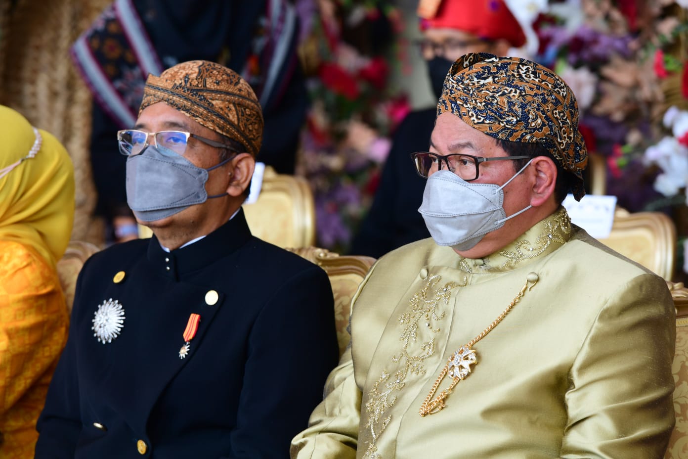 Ragam Baju Adat dan Harapan Sejumlah Menteri Kabinet Indonesia Maju