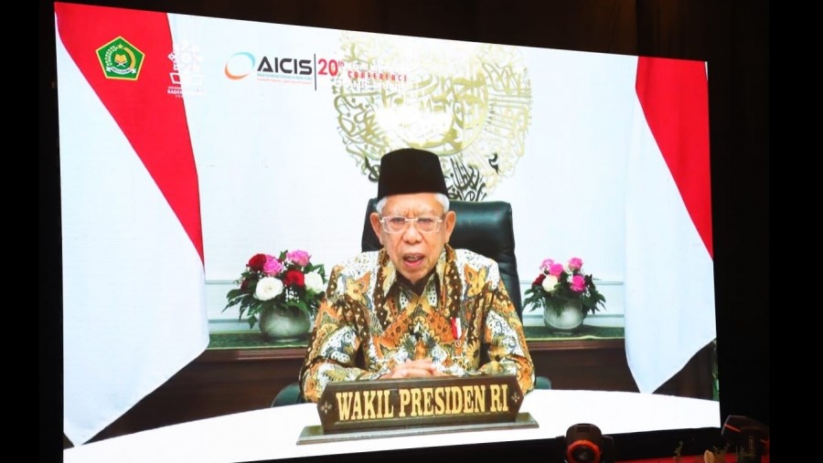Wapres Buka AICIS 2021, Pandemi Jadi Tantangan Kajian Fikih Untuk Kemaslahatan