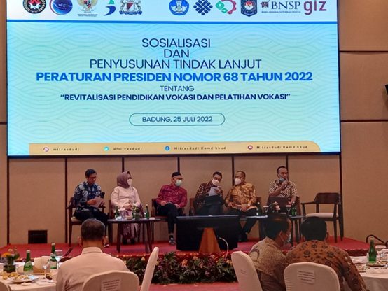 Perpres Revitalisasi Pendidikan Vokasi dan Pelatihan Vokasi Disosialisasi