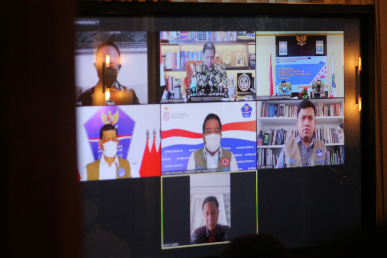 Perpanjangan PPKM Disampaikan Pemerintah ke Pimpinan Redaksi