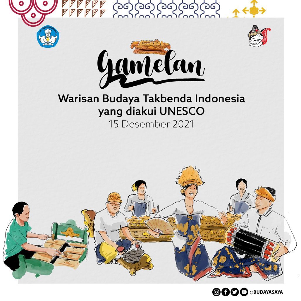 UNESCO Tetapkan Gamelan Jadi Warisan Budaya Dunia