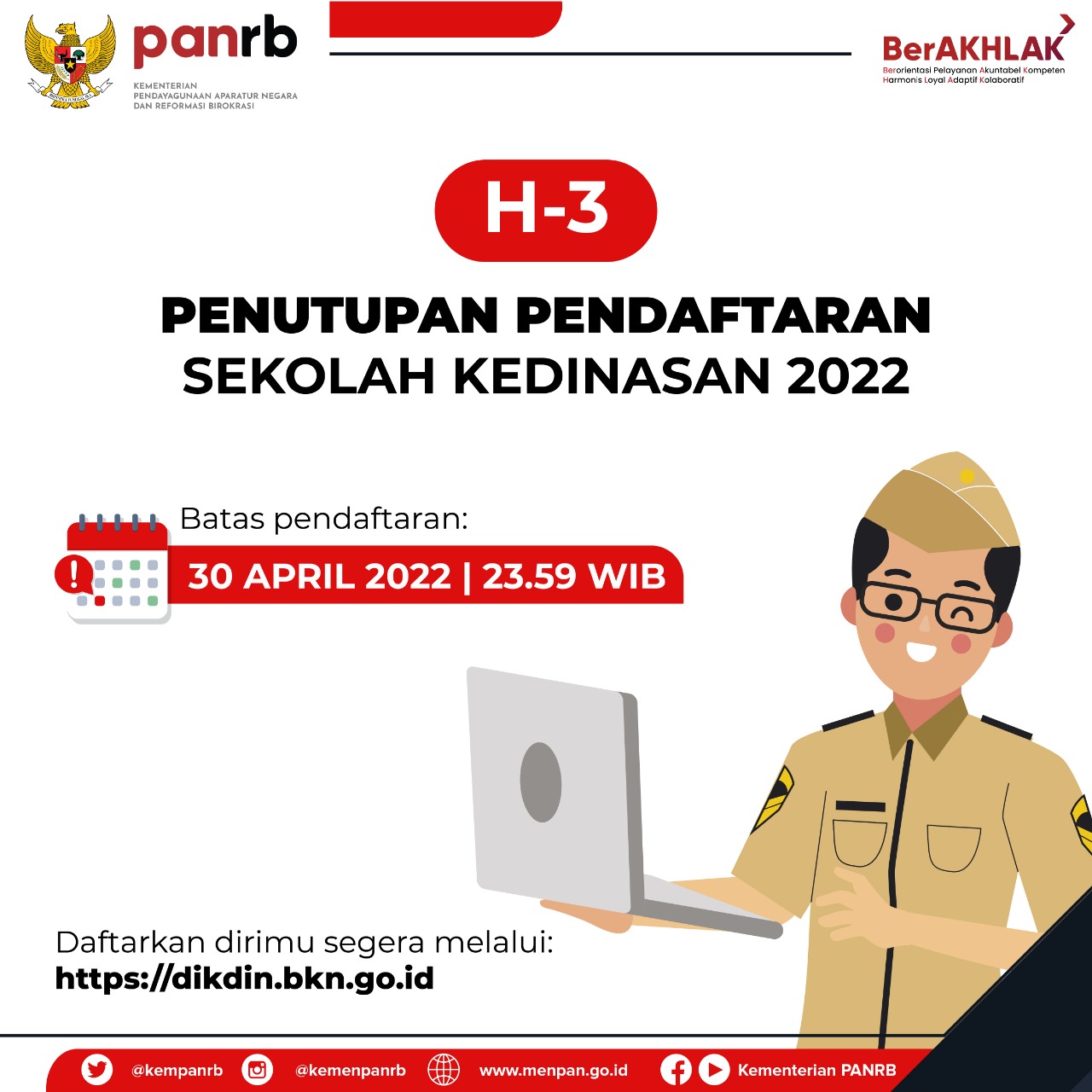 Pendaftaran Sekolah Kedinasan Ditutup 3 Hari Lagi!
