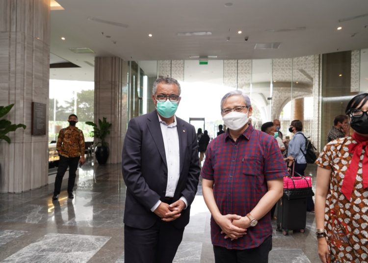 Direktur Jenderal WHO Tedros hadiri The 1st Health Ministers Meeting