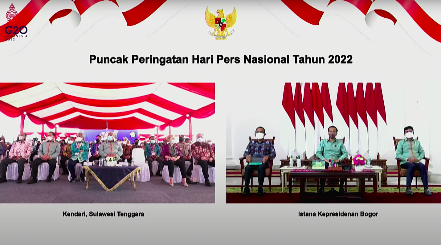 HPN 2022, Upaya Insan Pers Bangun Optimisme Dimasa Pandemi Diapresiasi