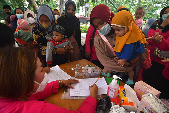 Survei Status Gizi Balita Indonesia 2021 Prevalensi Stunting Turun Menjadi 24,4 %