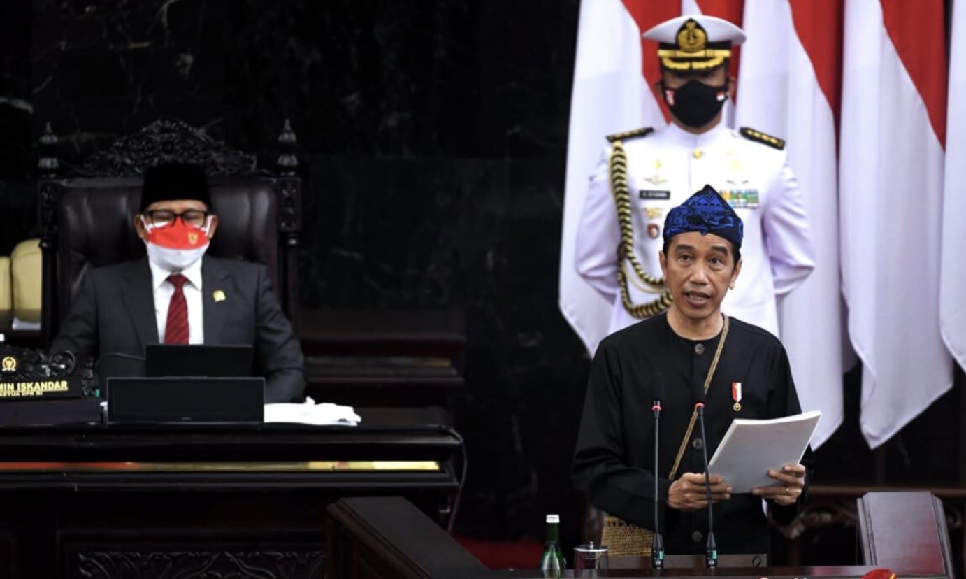 Pemerintah Alokasikan RAPBN 2022  Sebesar Rp.2.708,7 Triliun