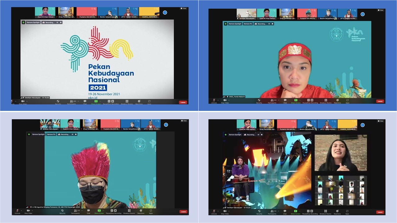 Pekan Kebudayaan Nasional 2021 Kembali Digelar
