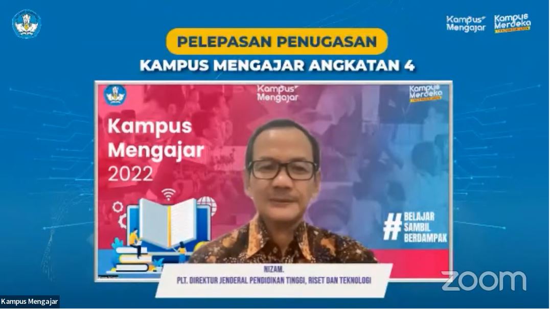 Kemendikburistek Lepas 14.504 Mahasiswa Program Kampus Mengajar Angkatan 4