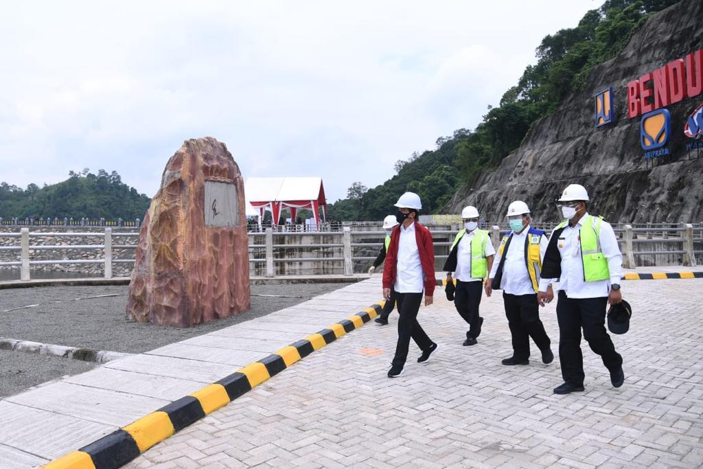 Bendungan Tapin Senilai Rp 986 Milliar Diresmikan Presiden