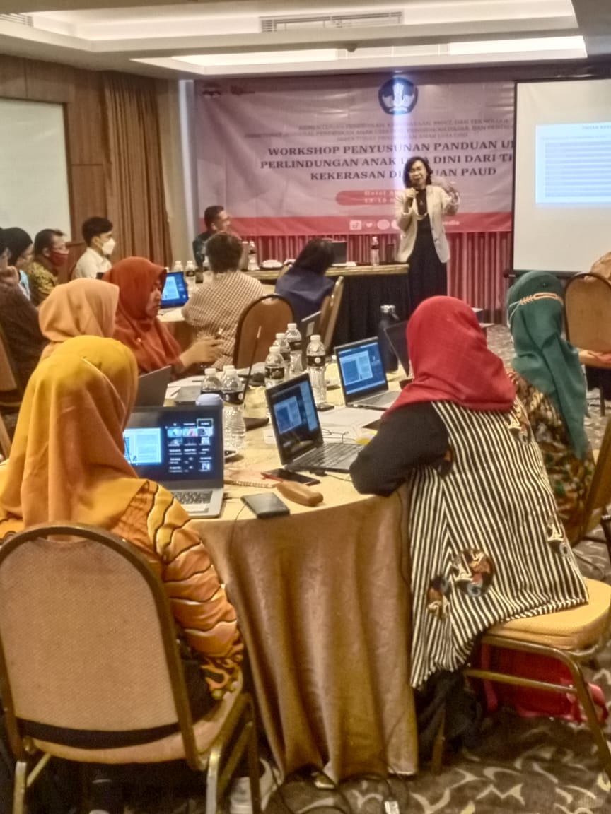 Itjen Kemendikbudristek Apresiasi Kolaborasi Direktorat PAUD dan Organisasi Mitra Susun Panduan Perlindungan AUD Dari Kekerasan