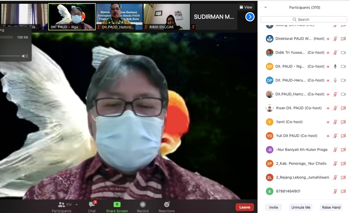 Pemerintah Berikan Bantuan Pokja Bunda PAUD Provinsi, Kabupaten dan Kota