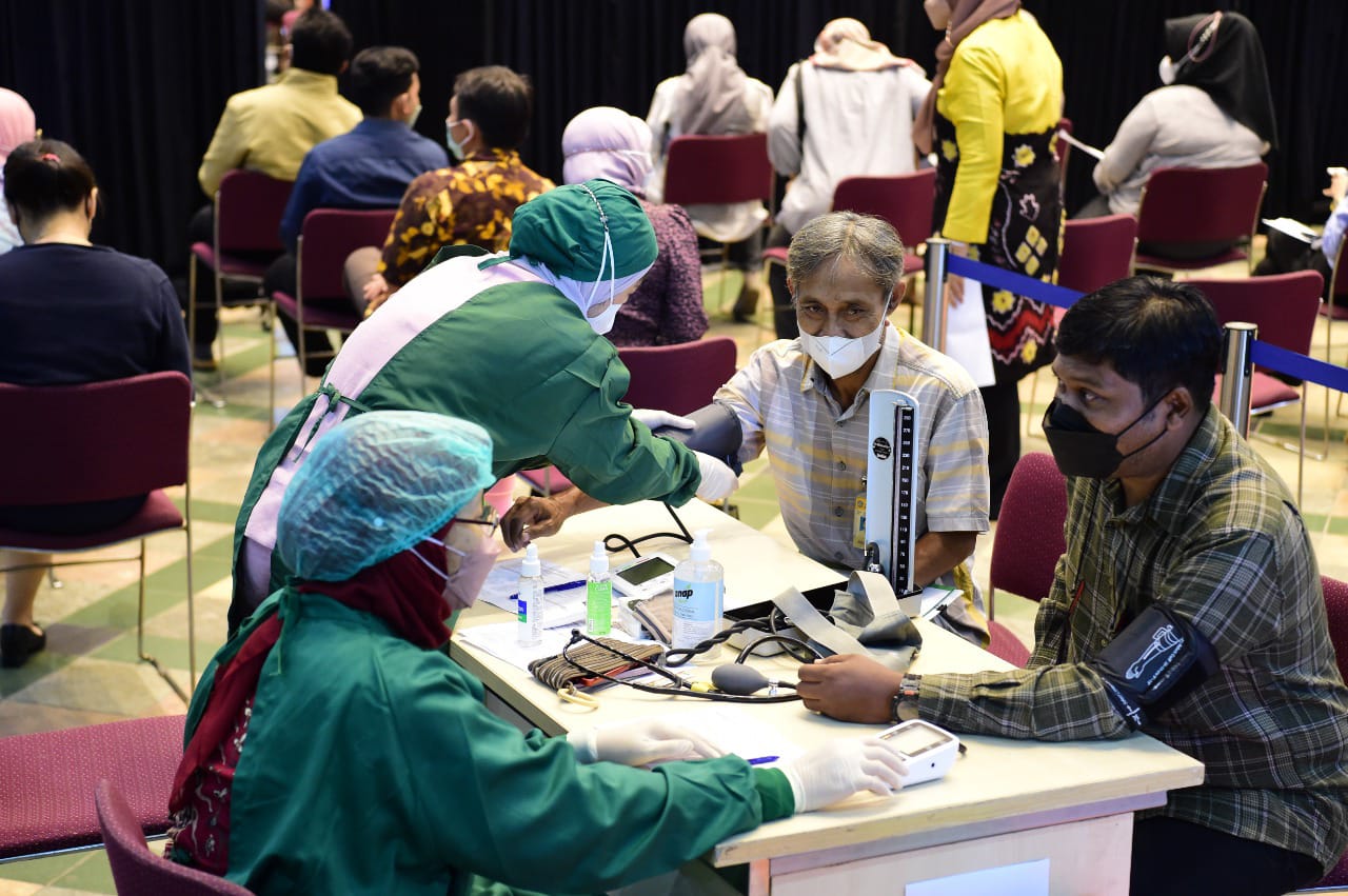 1.500 Dosis Per Hari untuk Vaksinasi Lanjutan (Booster) Pegawai di Lingkungan Kemdikbudristek