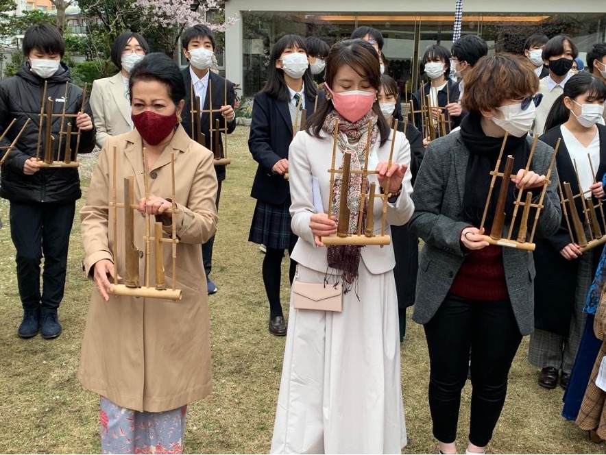 UPI Promosikan Belajar Angklung bagi Anak Disabilitas Jepang