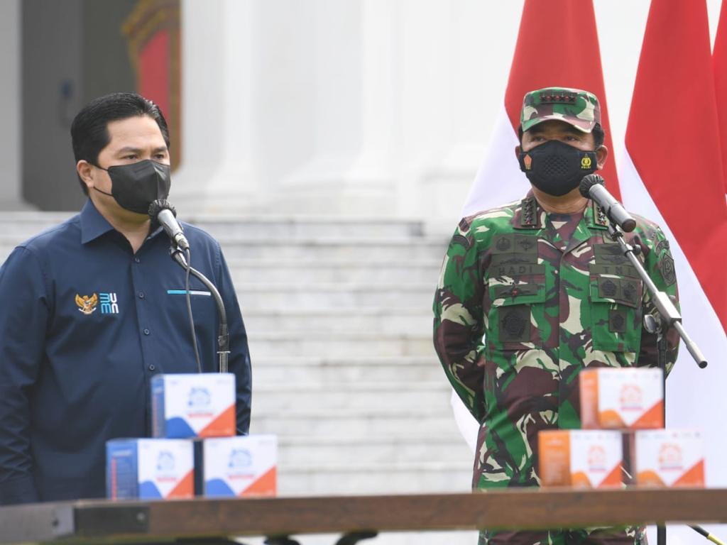 300 Ribu Paket Obat Gratis Pasien Isoman Akan Didistribusikan TNI