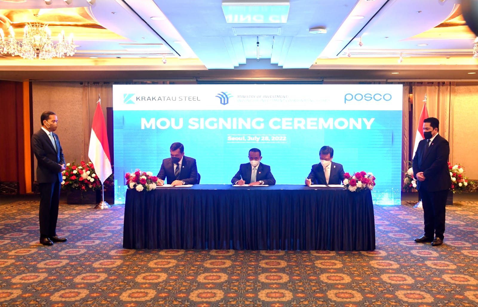 Bertemu CEO Korea Selatan, Presiden Jokowi Minta Jangan Ragu Laporkan Dirinya Jika Ada Kendala