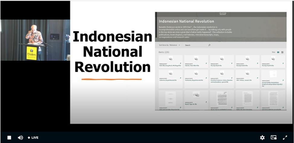 Koleksi Arsip Indonesia Masa Pendudukan Jepang dan Revolusi Diluncurkan di Flinders University