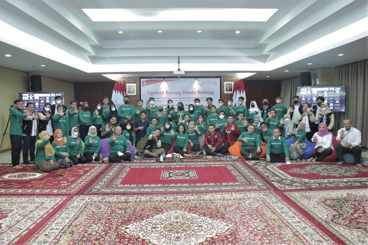 "Satu Asa Untuk Indonesia" Komitmen Bersama Forum Anak Nasional dan Forum Generasi Berencana