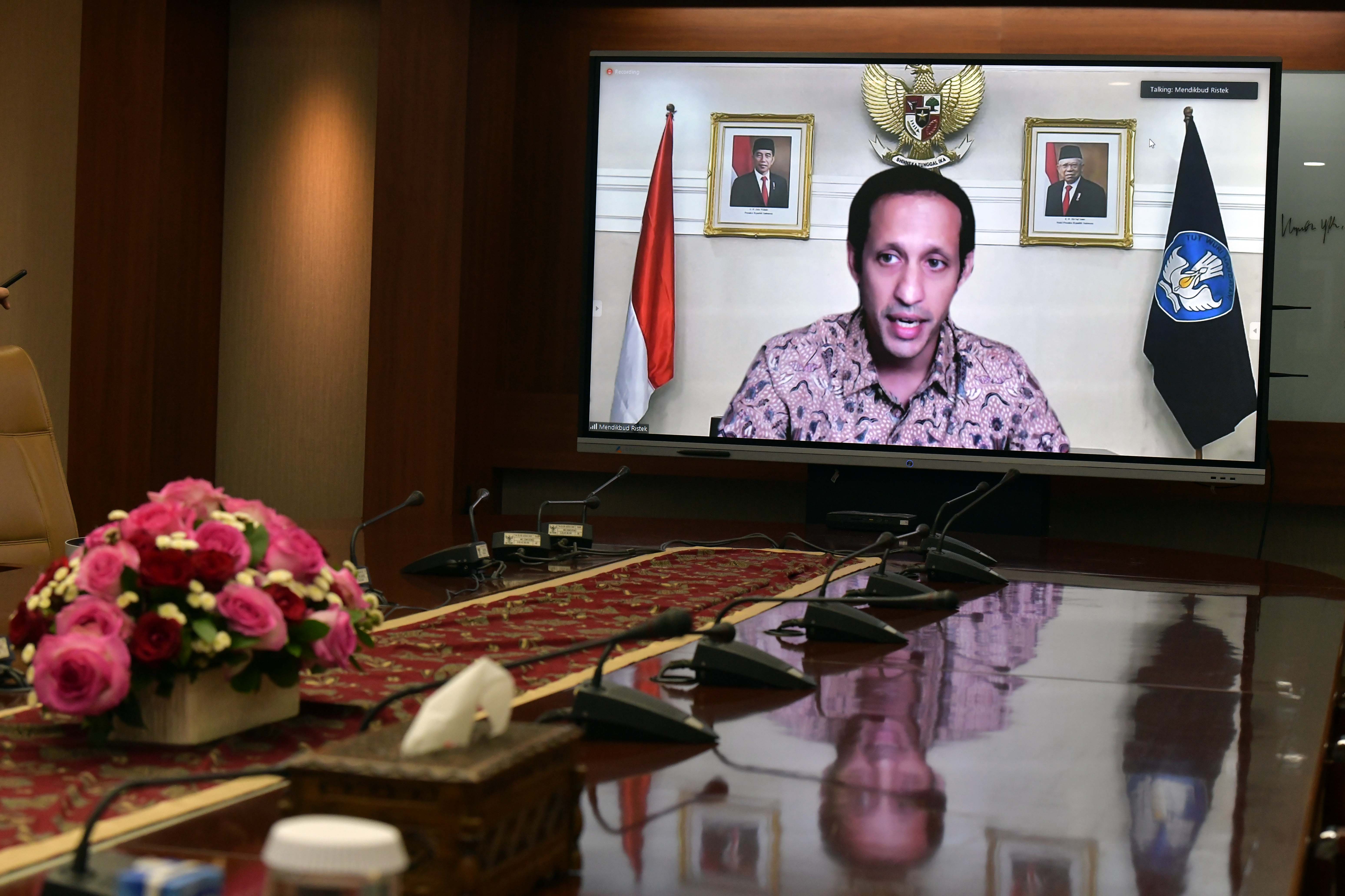 Mendikbudristek Jelaskan Kebijakan Merdeka Belajar di Indonesia Kepada 193 Delegasi Negara UNESCO