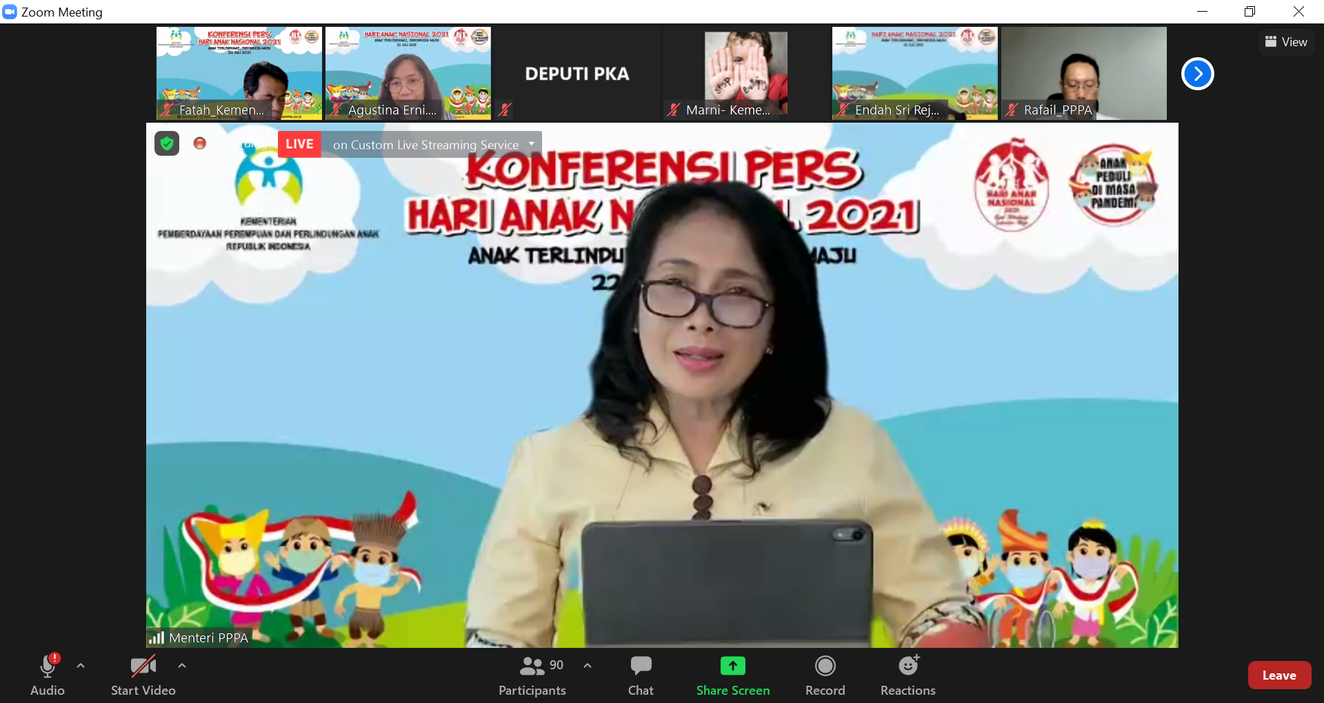 Refleksi HAN 2021, Penuhi 10 Hak Anak Dimasa Pandemi Covid-19