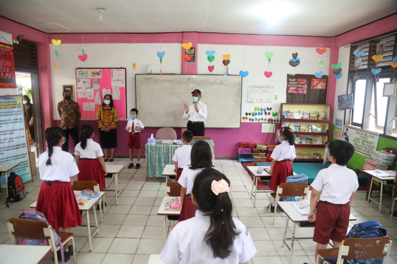 Baru  53,15 % Satuan Pendidikan  Siap Lakukan PTM dan Lolos Daftar Periksa Protokol Kesehatan