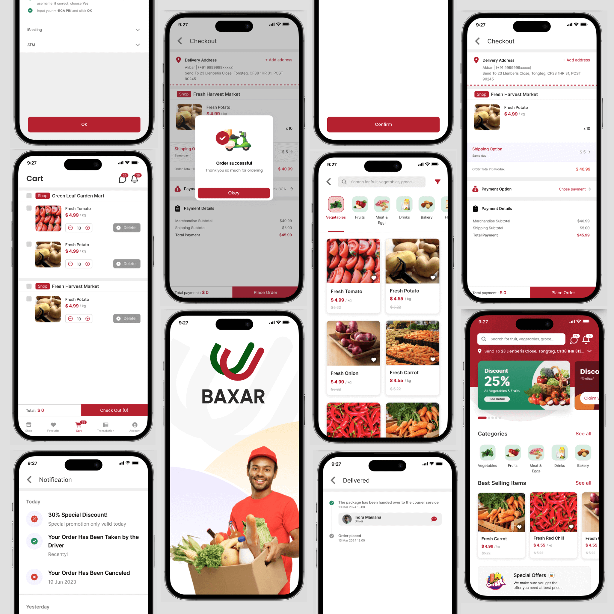 App Baxar Store - Portfolio Agensi Kreatif Makassar | Algenz
