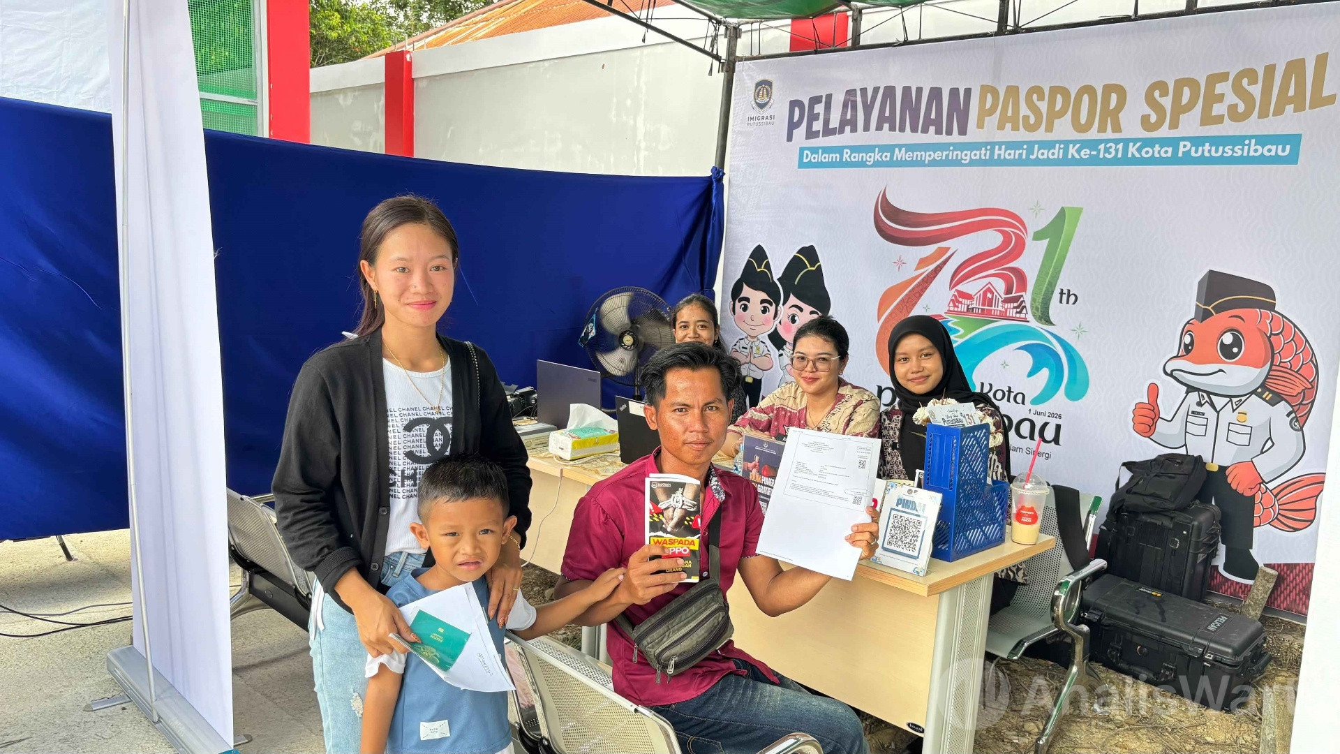 Imigrasi Putussibau Layani Pembuatan Paspor Saat Libur, Warga Kapuas Hulu Terbantu